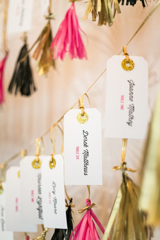 Тассел-гирлянды: 47 идей для яркого торжества 