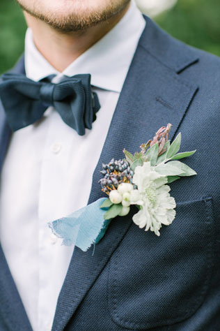 Португальские мотивы, бутоньерка жениха