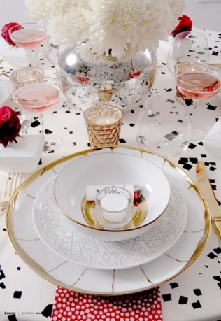 Свадебные детали: принтованные скатерти 