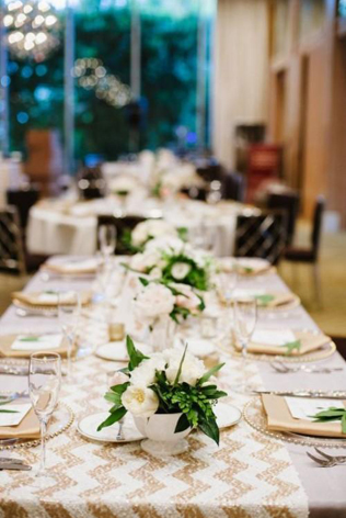 Свадебные детали: принтованные скатерти 