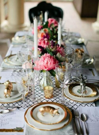 Свадебные детали: принтованные скатерти 