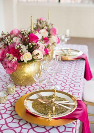 Свадебные детали: принтованные скатерти 