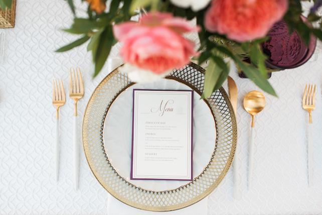 Свадебные детали: принтованные скатерти 