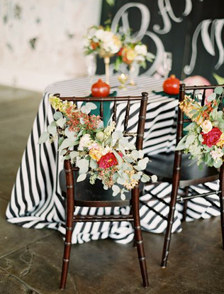 Свадебные детали: принтованные скатерти 