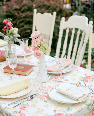 Свадебные детали: принтованные скатерти 