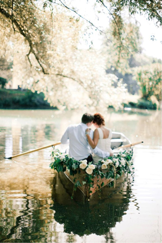 50 фотоидей для свадебной прогулки на лодке 