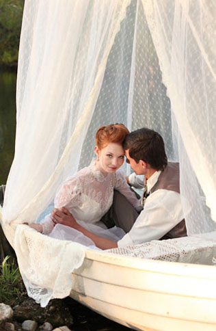 50 фотоидей для свадебной прогулки на лодке 