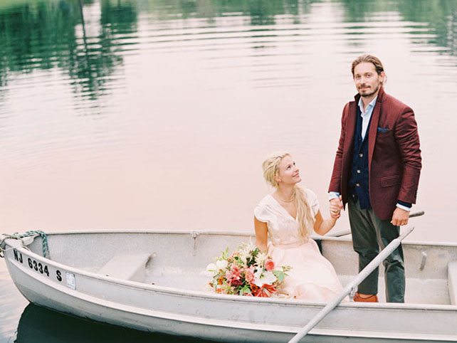 50 фотоидей для свадебной прогулки на лодке 