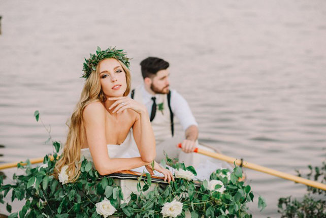 50 фотоидей для свадебной прогулки на лодке 