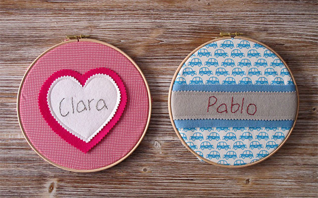 пяльцы в декоре свадьбы