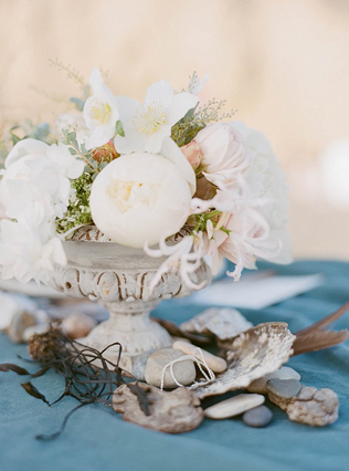 Летняя свадьба: ракушки в декоре 