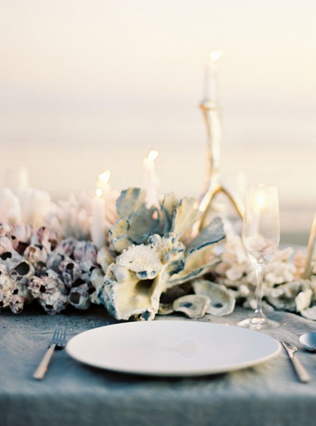 Летняя свадьба: ракушки в декоре 