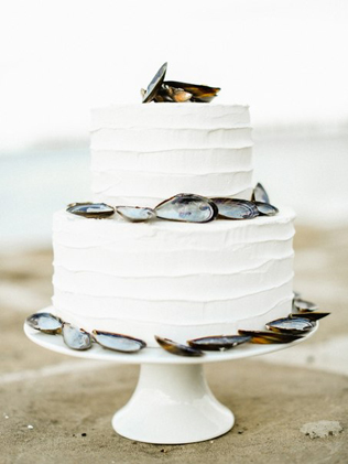 Летняя свадьба: ракушки в декоре 
