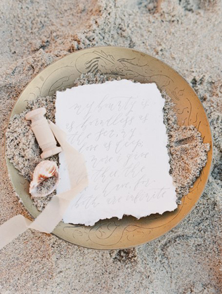 Летняя свадьба: ракушки в декоре 