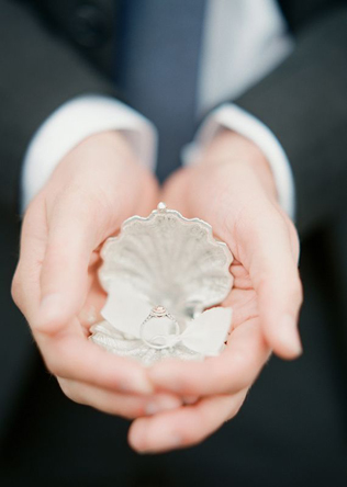 Летняя свадьба: ракушки в декоре 