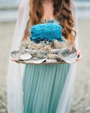 Летняя свадьба: ракушки в декоре 