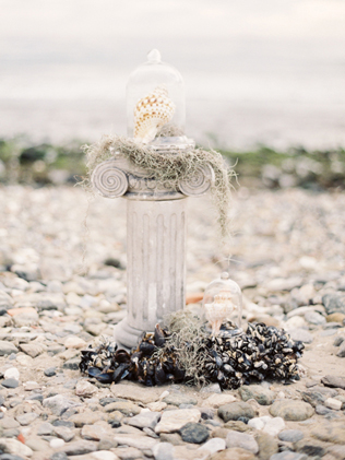 Летняя свадьба: ракушки в декоре 