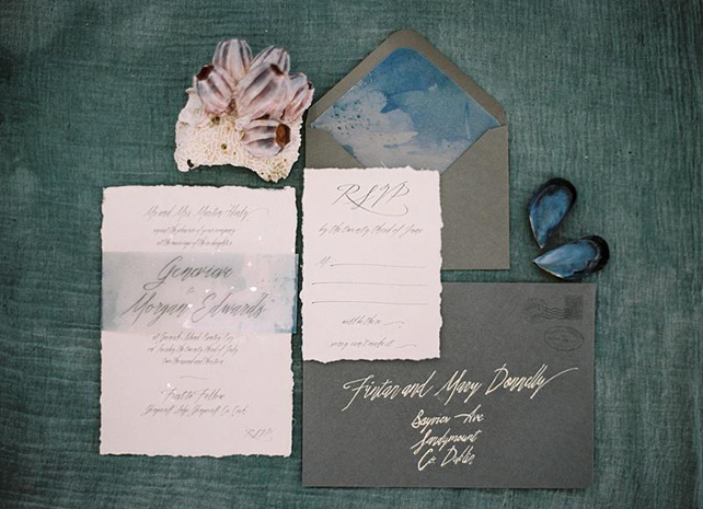 Летняя свадьба: ракушки в декоре 