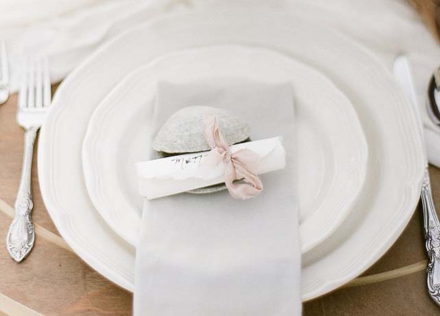 Летняя свадьба: ракушки в декоре 