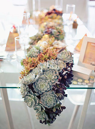 Вдохновение: раннеры на стол, флористические раннеры