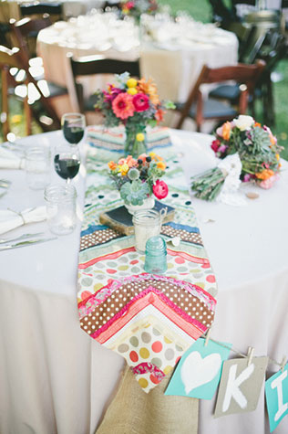 Вдохновение: раннеры на стол, раннеры из ткани с принтом