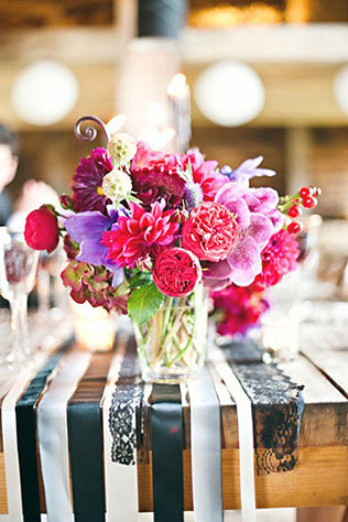 Вдохновение: раннеры на стол, раннеры из лент