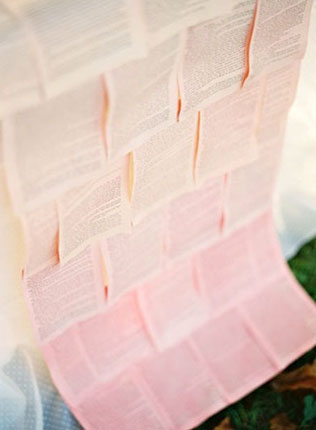 Вдохновение: раннеры на стол, бумажные раннеры