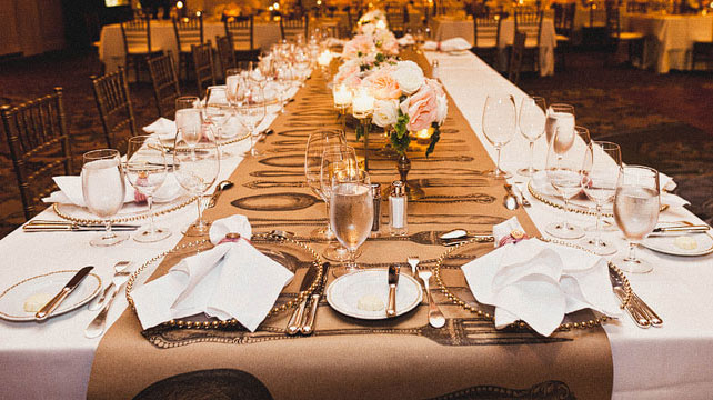 Вдохновение: раннеры на стол, бумажные раннеры