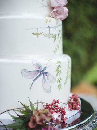 Тренд 2016 года: акварельные и расписные торты 