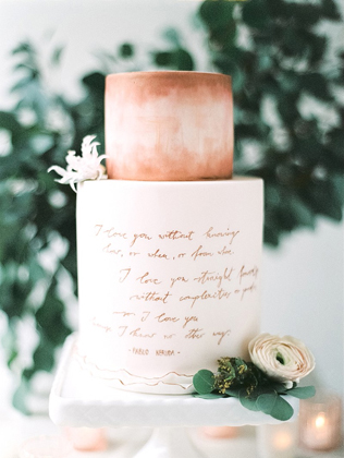 Тренд 2016 года: акварельные и расписные торты 