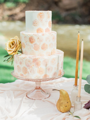 Тренд 2016 года: акварельные и расписные торты 