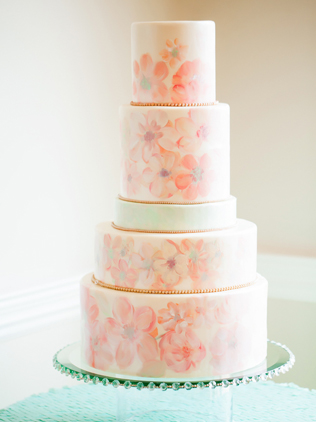 Тренд 2016 года: акварельные и расписные торты 