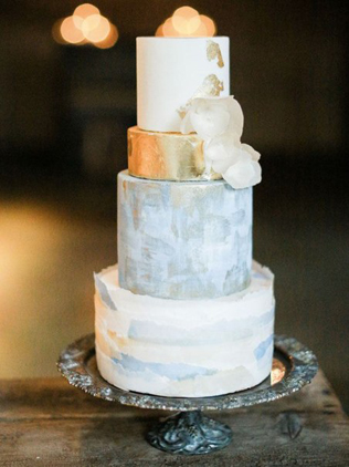 Тренд 2016 года: акварельные и расписные торты 