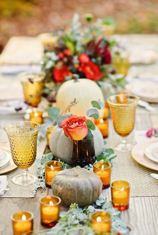 Тренд 2016 года: разноцветное стекло в декоре свадьбы 