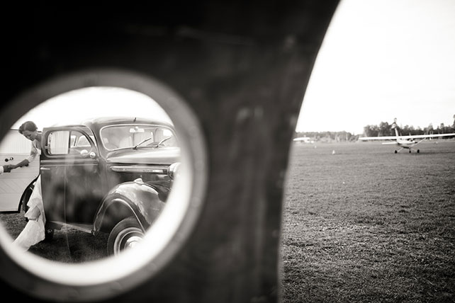 свадьба-реалити «Авиаторы», невеста приехала на церемонию