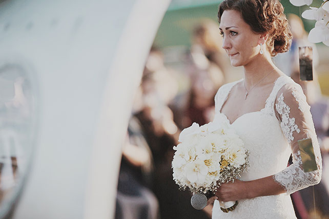 свадьба-реалити «Авиаторы», театрализованная церемония