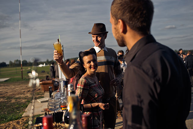 свадьба-реалити «Авиаторы», гости на свадьбе