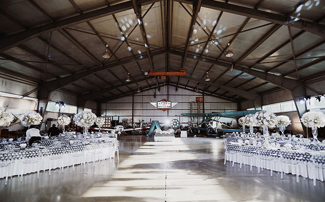 свадьба-реалити «Авиаторы», место торжества