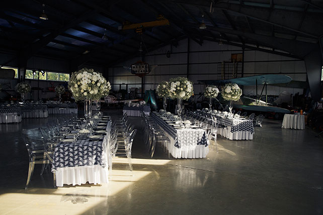 свадьба-реалити «Авиаторы», место торжества