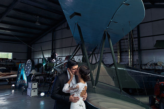 свадьба-реалити «Авиаторы», жених и невеста