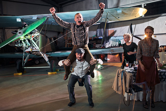 свадьба-реалити «Авиаторы», гости на свадьбе