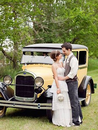ретро авто на свадьбу