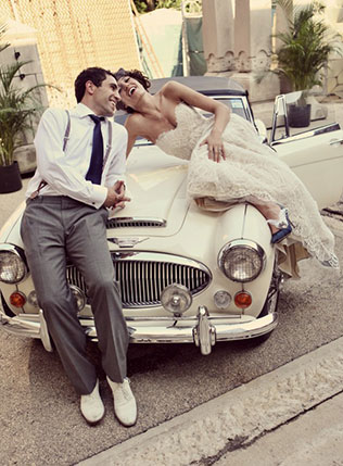 ретро авто на свадьбу