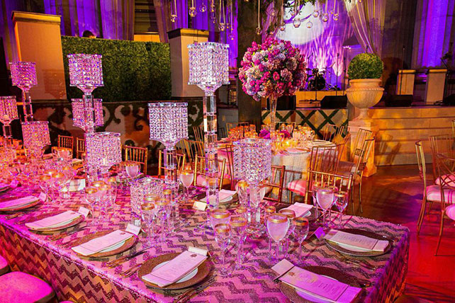 роскошная свадьба, цветовая палитра, оформление, декор свадьбы