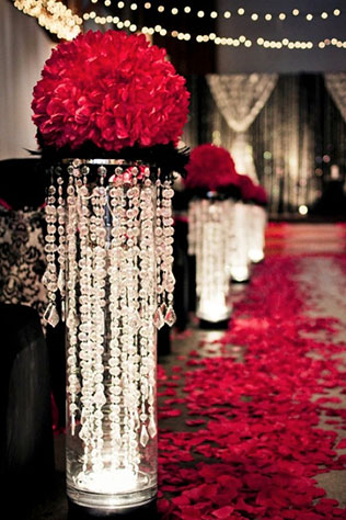 роскошная свадьба, цветовая палитра, оформление, декор свадьбы