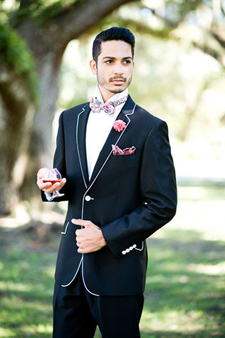 роскошная свадьба, образ жениха