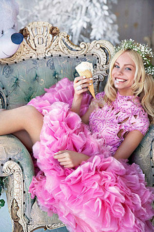 роскошная свадьба, образ невесты