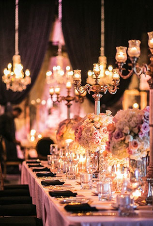 роскошная свадьба, цветовая палитра, оформление, декор свадьбы