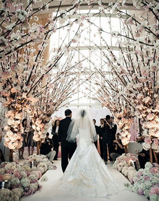 роскошная свадьба, цветовая палитра, оформление, декор свадьбы