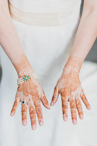 Вдохновение для невест: восточное искусство росписи мехенди 